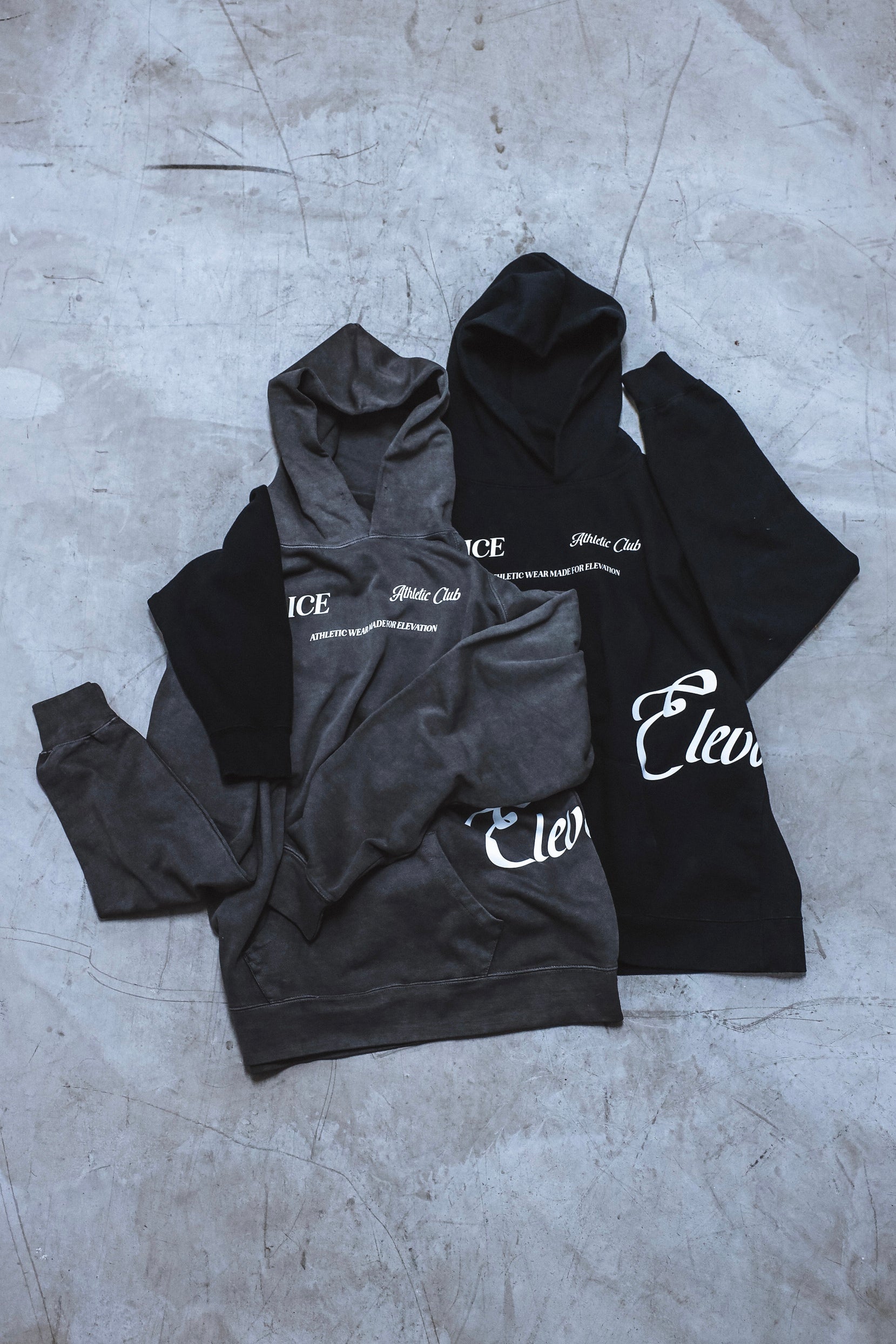 THE ELEVATION HOODIE - STORM GREY