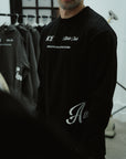 THE ATHLETIC CLUB LONG SLEEVE  - BLACK