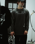 THE ATHLETIC CLUB LONG SLEEVE  - STORM GREY